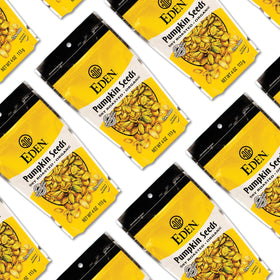 Eden pumpkin seeds offer magnesium and zinc in a gluten-free snack.