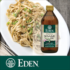 Aromas rise from Eden Oil, signaling nutty, toasted sesame notes.