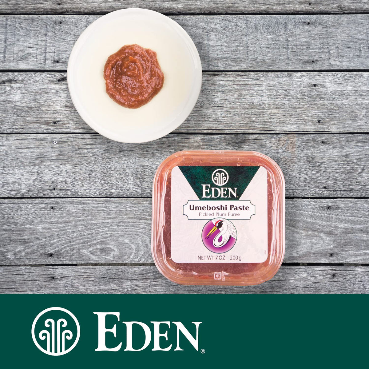 Eden Umeboshi Paste used in sushi dipping for bright tartness