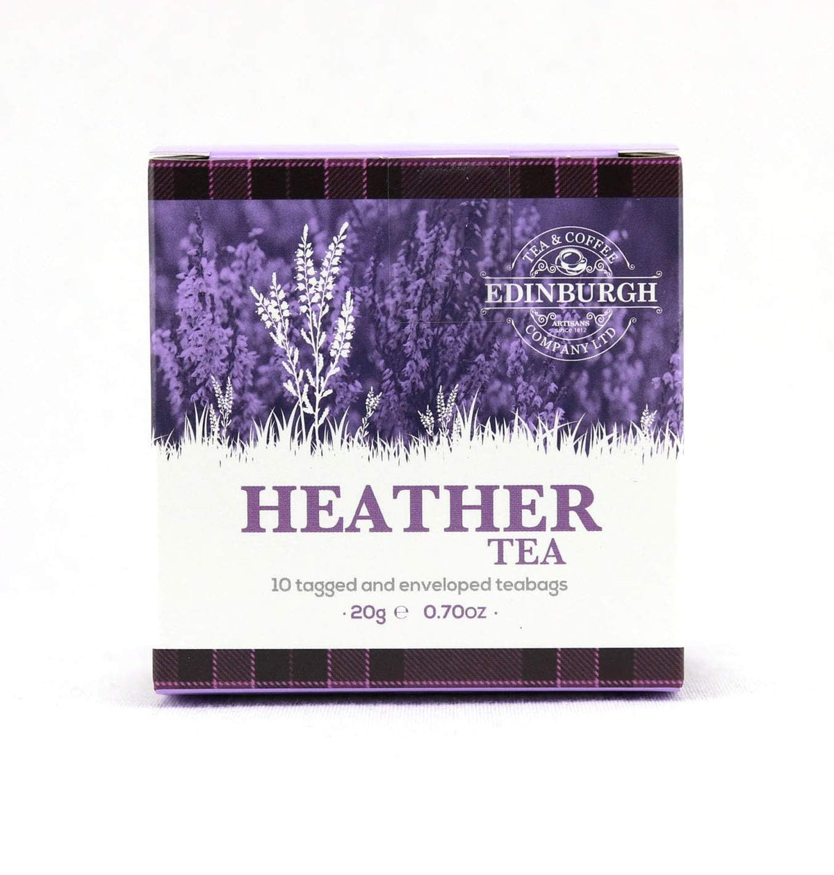 Edinburgh Darjeeling tea bag offering a bright, fragrant lift in the cup.