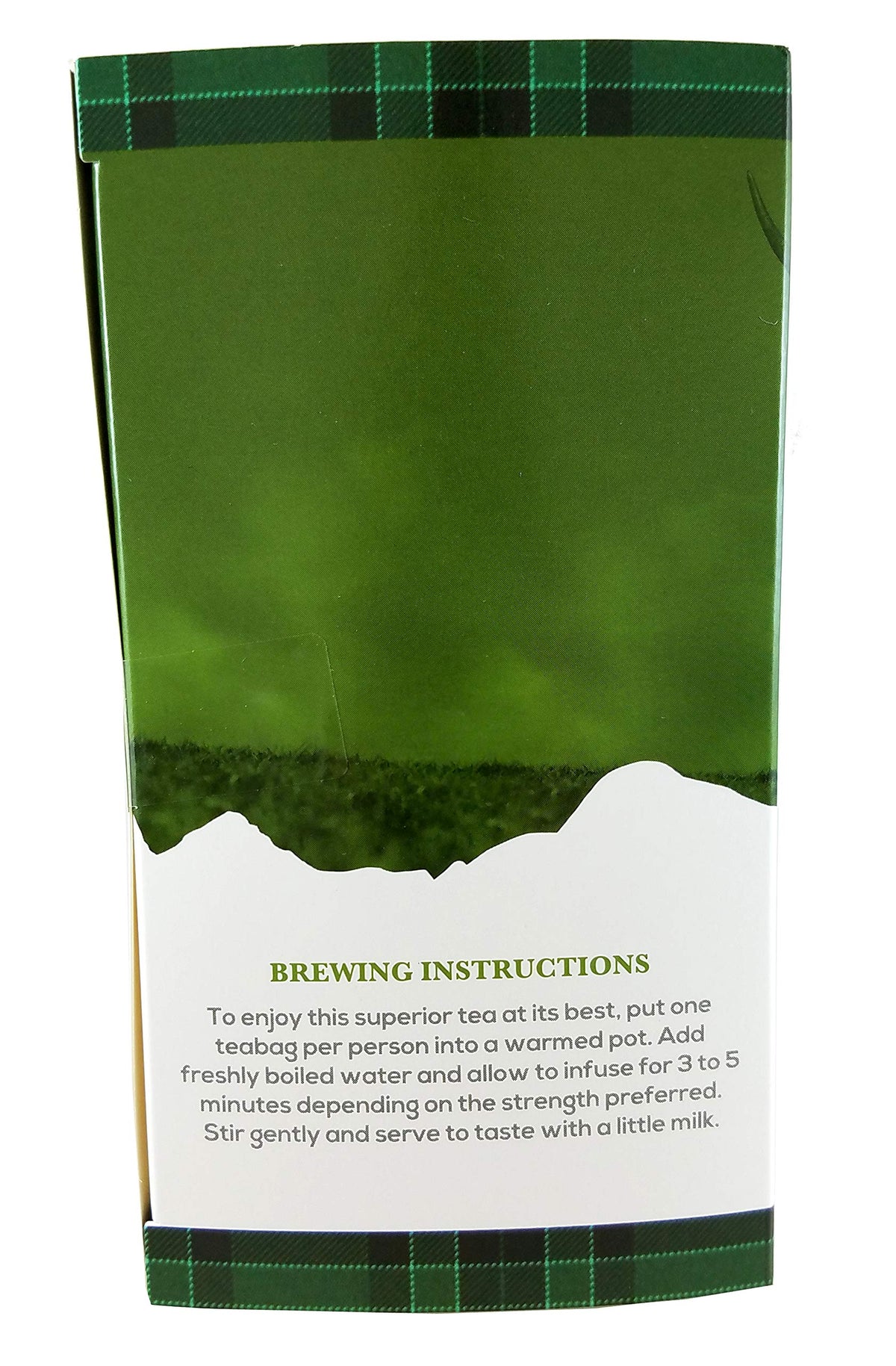 Edinburgh Highland Blend Tea cup brew image highlights a comforting routine and fragrant, balanced tea.