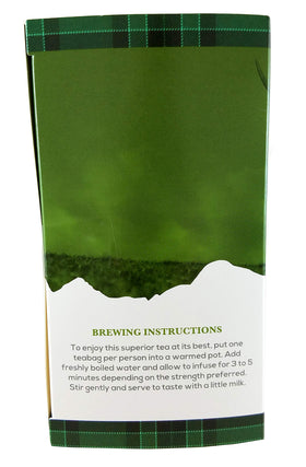 Edinburgh Highland Blend Tea cup brew image highlights a comforting routine and fragrant, balanced tea.