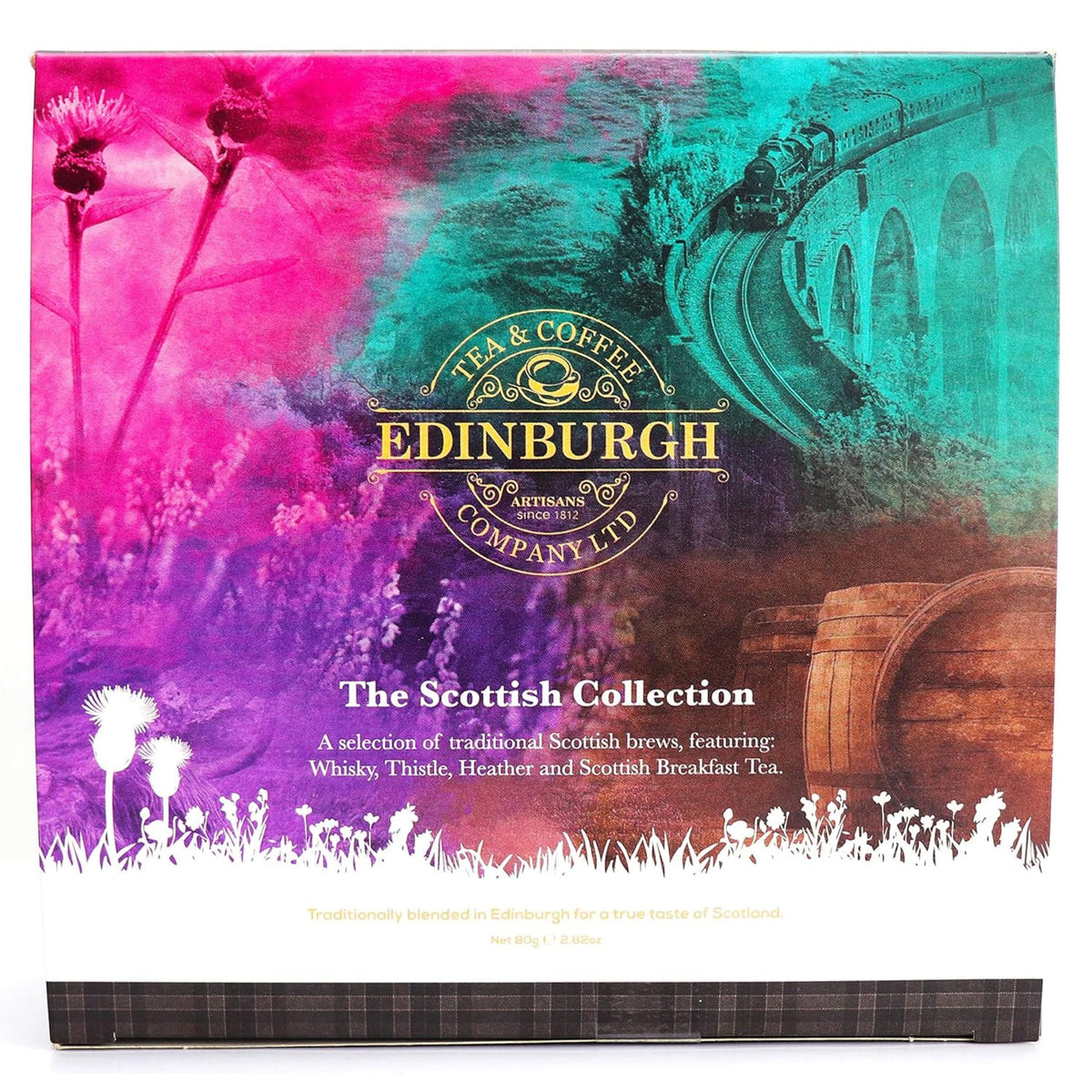 Edinburgh Scottish four-flavor variety pack at a glance for tasting sessions.