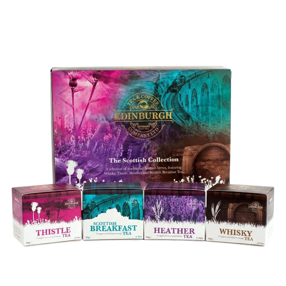 Edinburgh Tea & Coffee Scottish Collection 40 sachets pack for easy daily brewing.
