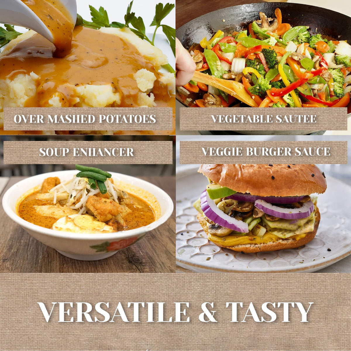 Edward & Sons Roads End Organics ready-to-serve gravy in about 3 minutes