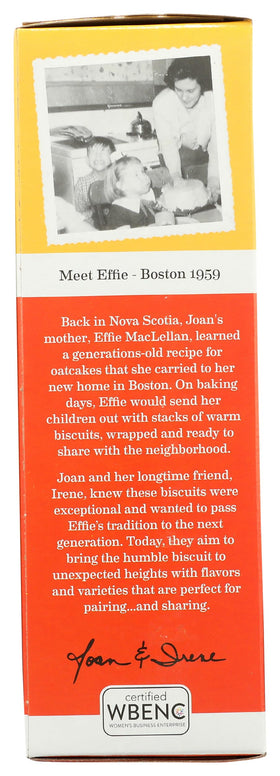 Effie's family recipe tradition; crafted with care in a time-honored method.