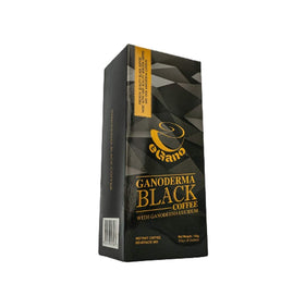 eGano Ganoderma Black Coffee brewed cup reveals rich, smooth flavor