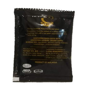 Hot mug served with eGano Ganoderma Black Coffee