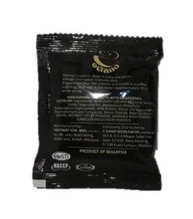 eGano Ganoderma Cafe Latte steaming cup ready to enjoy.