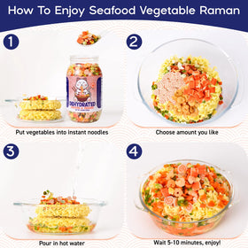 Emergency supply setup featuring Egcina Dehydrated Mix for versatile meals