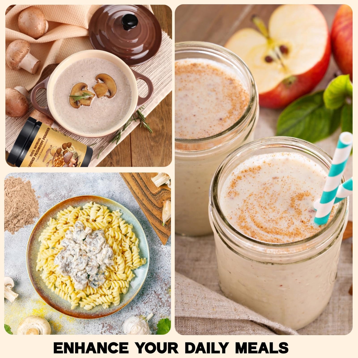 Egcina storage jar – keeps powder dry and fresh for longer.