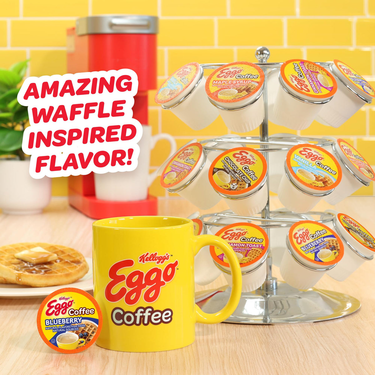 Eggo 40-count pod pack for easy daily brewing