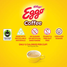 Eggo pods work great for hot or iced coffee