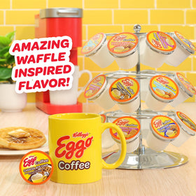 Eggo rich aroma coffee beans ready to grind and brew
