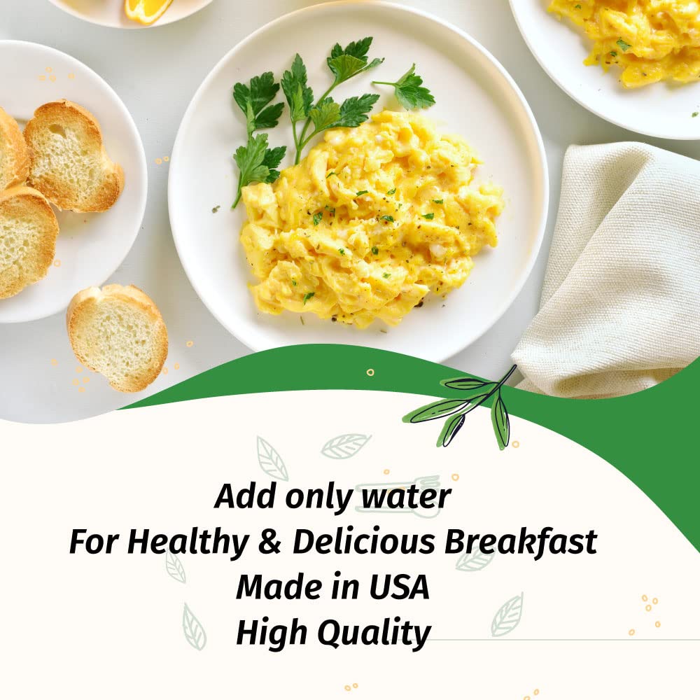Eggylicious BPA-free USA packaging emphasizes safe storage and freshness.