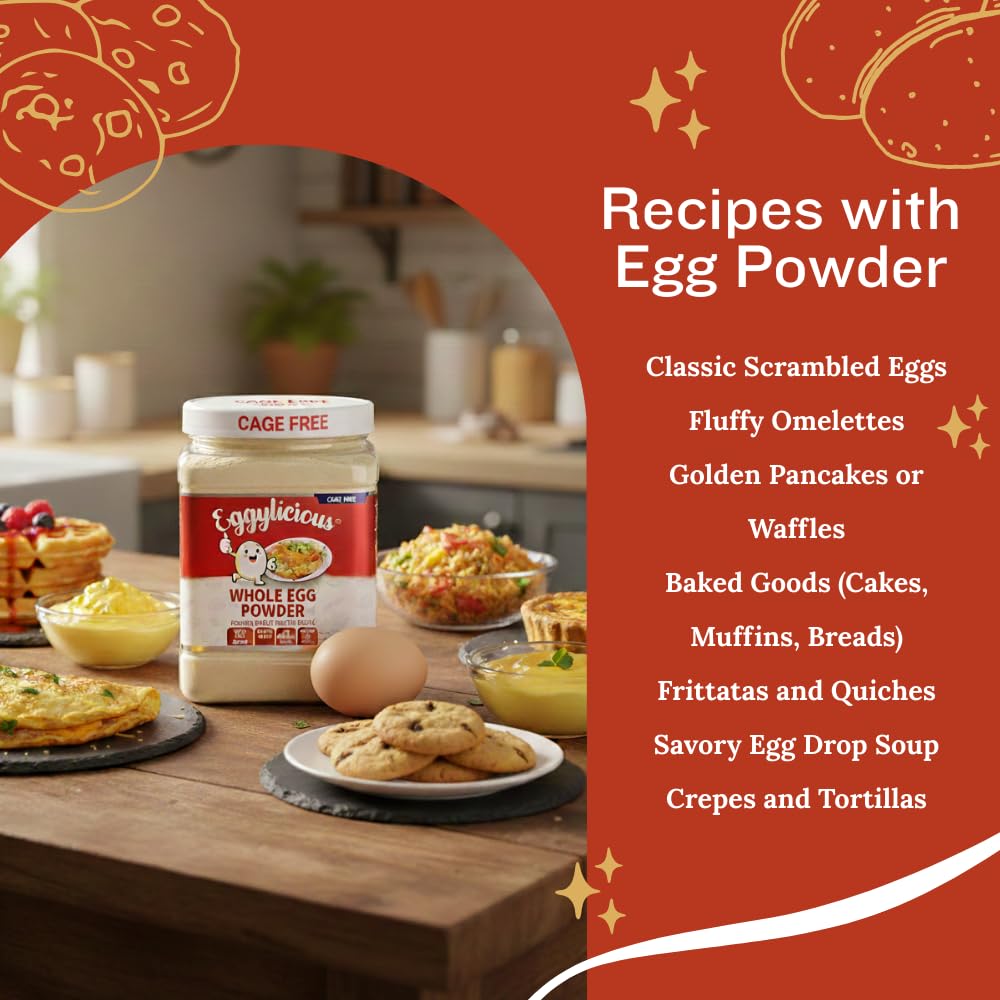 Eggylicious cooking-pasta-dishes ready-to-use egg alternative for savory meals.