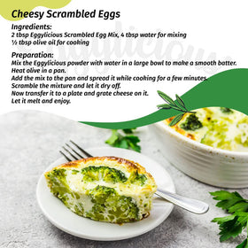 Eggylicious outdoor camping breakfast setup for on-the-go meals.