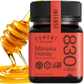 Egmont Honey Manuka honey jar shows pure New Zealand honey for daily use