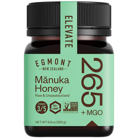 Egmont Honey Manuka jar closeup showing rich texture for daily use.
