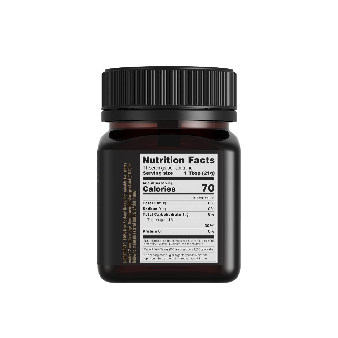 Egmont Honey Manuka UMF23 bottle-pour enriches tea with natural sweetness.
