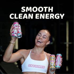 EHP Labs OxyShred ready-to-drink bottle designed for quick workout energy.