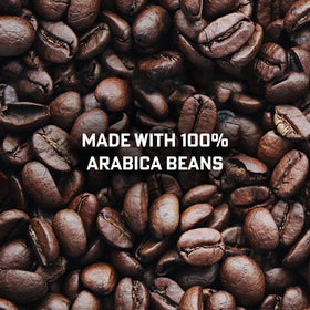 Eight O'Clock Coffee Hazelnut grounds image highlights balanced finish for daily brew.
