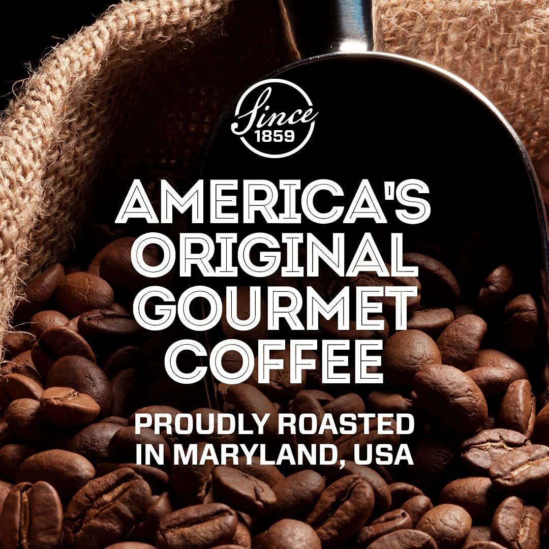 Maryland facility roast label demonstrates careful craftsmanship for consistency.