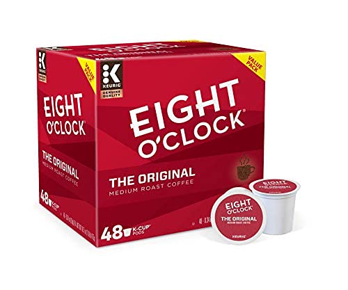 Eight O'Clock Coffee The Original K-Cup pod for a smooth medium roast.