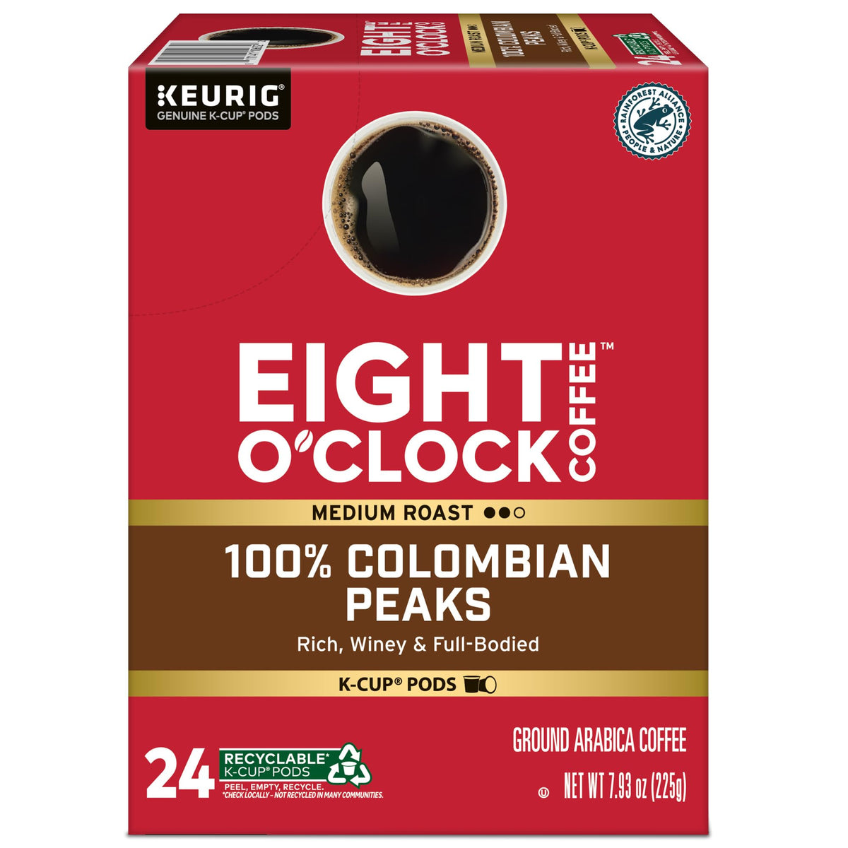 Busy morning brew with reliable flavor from Eight O'Clock.
