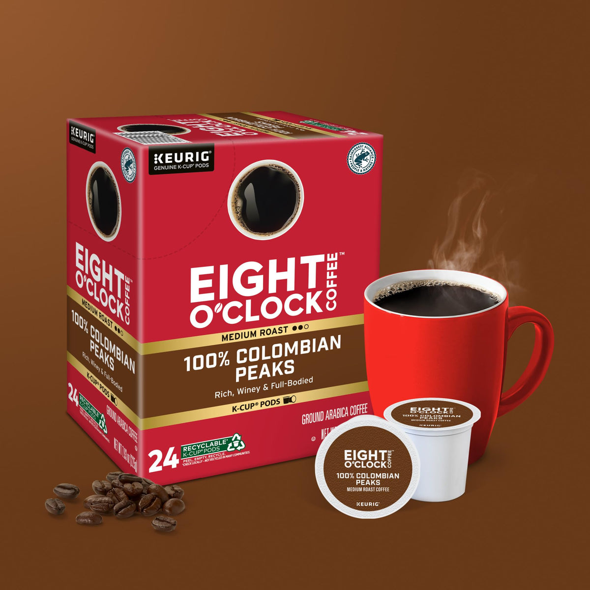 Aroma of sweet finish and inviting aroma in the cup.