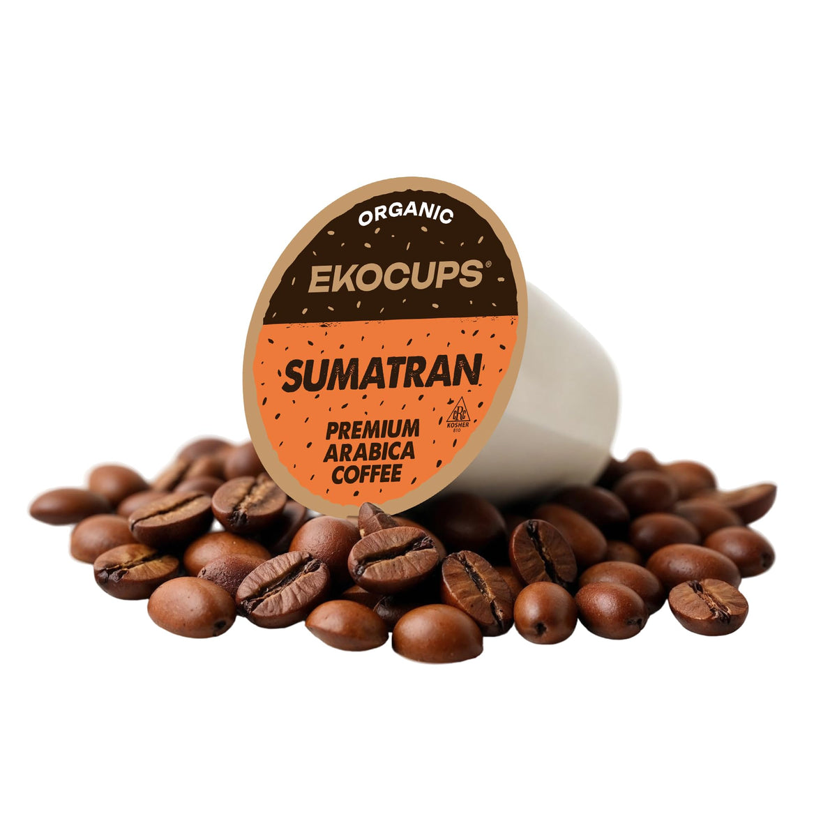 EKOCUPS recyclable coffee pods packaging supports eco-friendly routines.