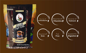 EL GALLITO Café de la Olla dissolves easily in hot water.