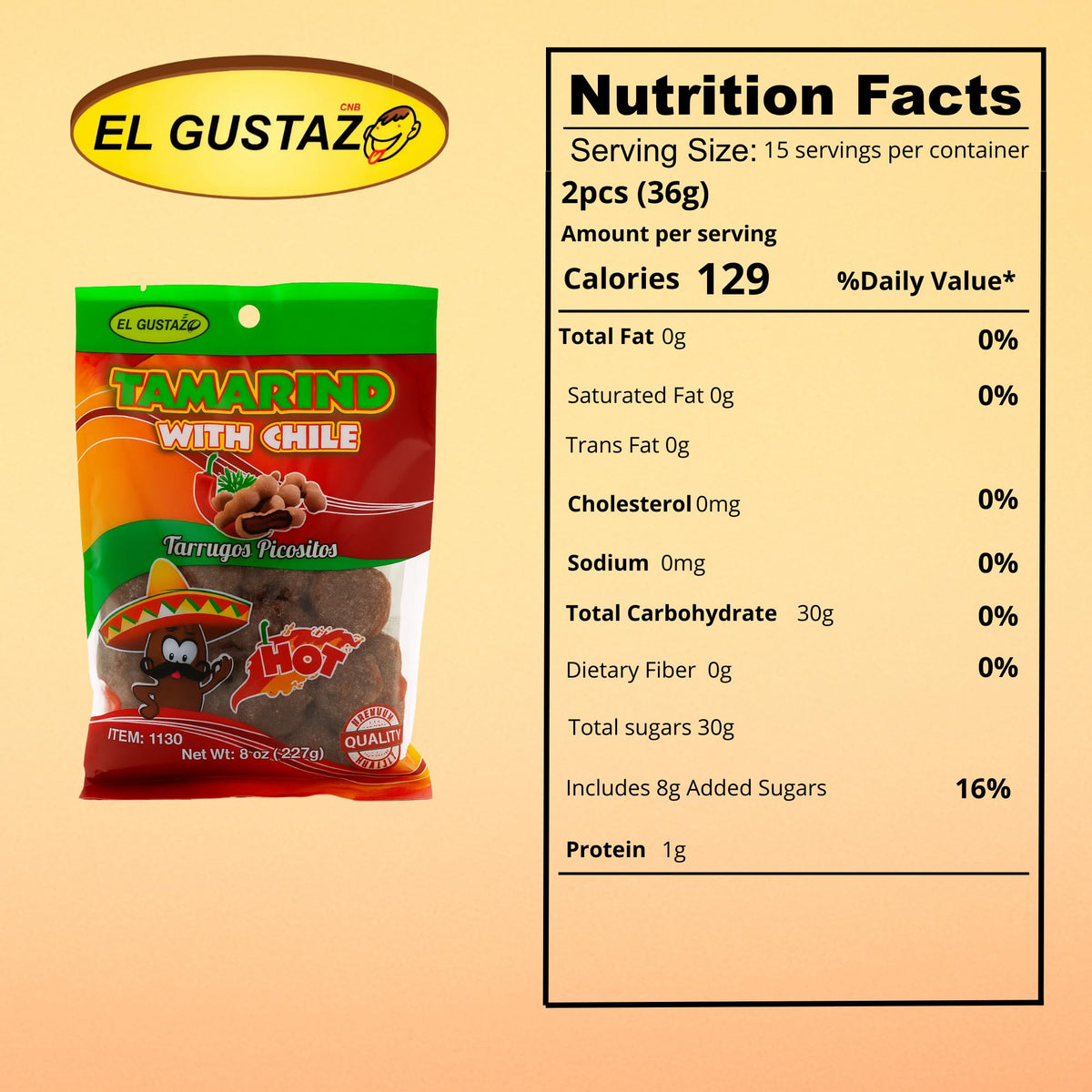 El Gustazo tamarind balls with chili close-up of individually wrapped pieces for handy snacking