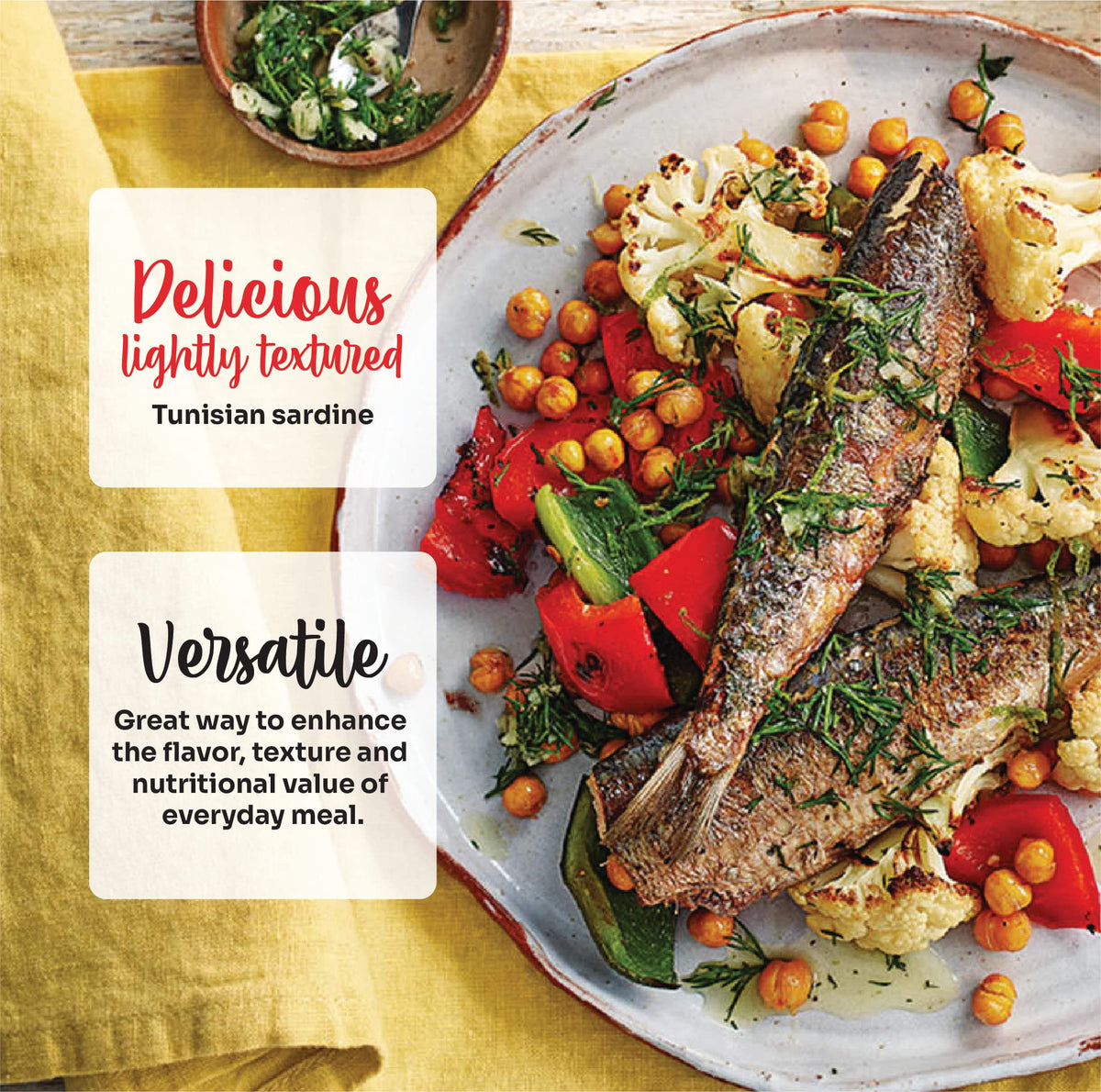El Manar sardines packaging on shelf highlights sustainable sourcing