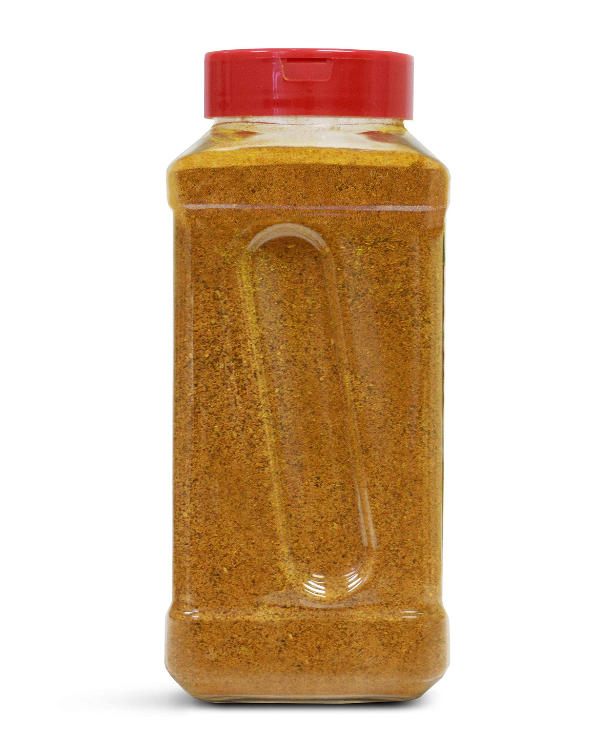El Mexicano bottle pours seasoning onto grilled vegetables for balanced taste.