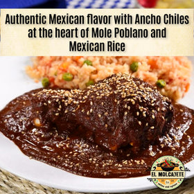 El Molcajete Resealable freshness pack keeps flavor fresh