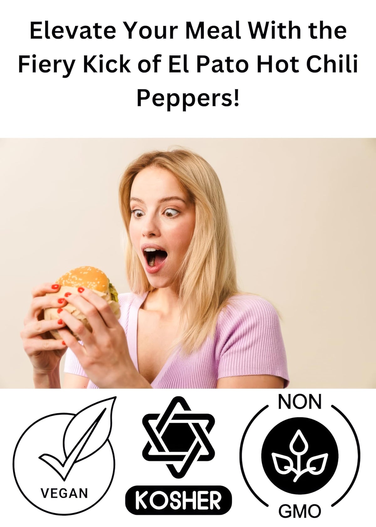 El Pato peppers on sandwiches add zing