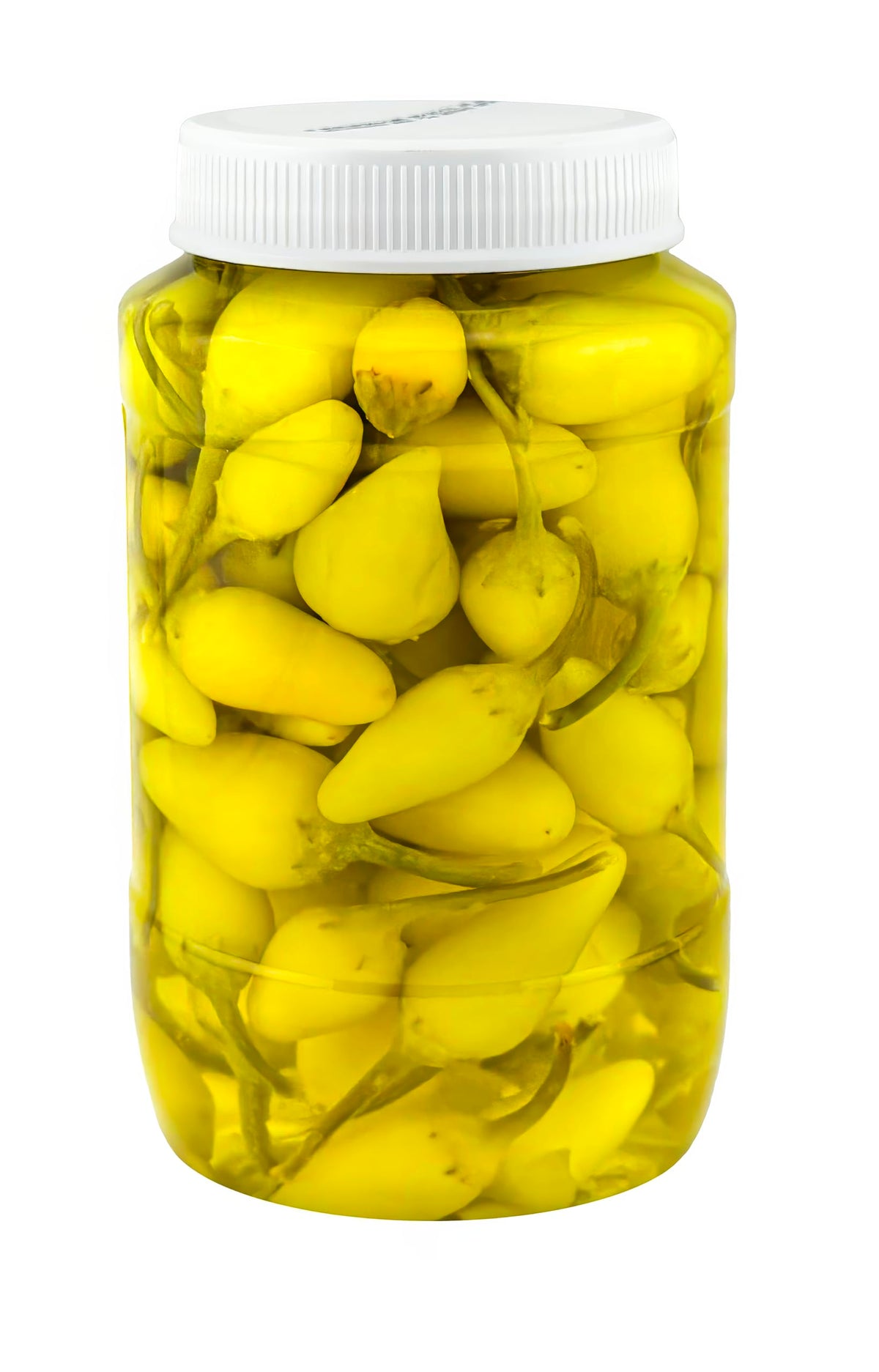 El Pato hot yellow chilies on tacos for spice