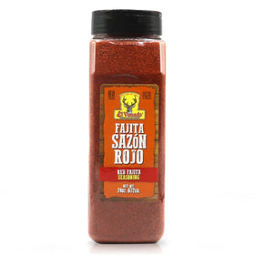 El Venado Fajita Sazon Rojo 24oz bottle shines, ready to elevate grilled steak.