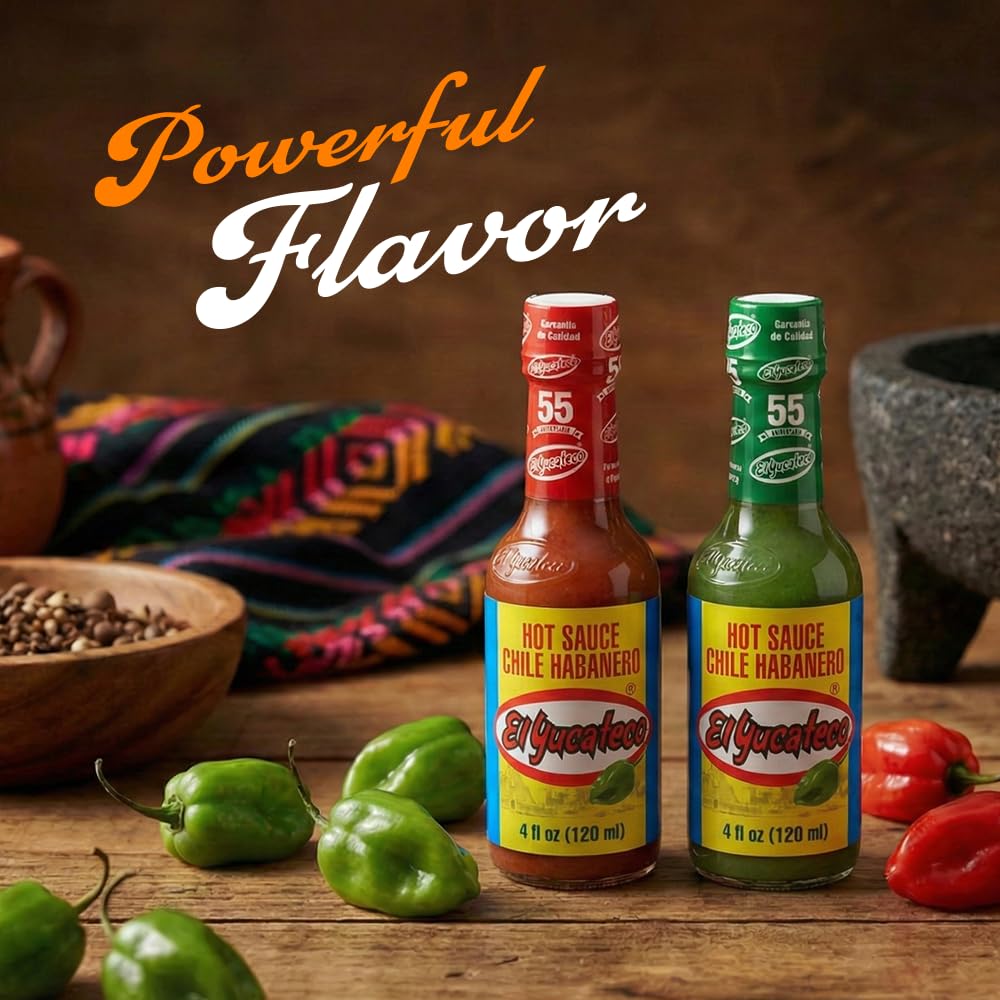 El Yucateco gift set 2pack green red, ideal for gifting spice lovers.