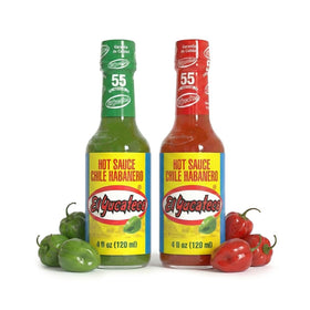 El Yucateco green bottle pour adds bold habanero heat to tacos and marinades.