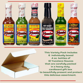 El Yucateco Jalapeño bottle offers a classic, mild to medium kick.