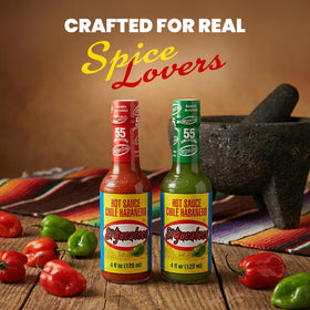 El Yucateco red sauce for dipping, enhancing dips and toppings with depth.