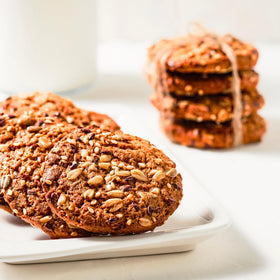 Elan Organic sunflower seeds in a bowl, ready to enjoy as a snack.