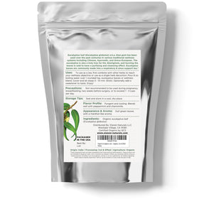 Elanen Naturals FDA-registered facility badge on packaging reflecting GMP HACCP compliance