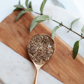 Elanen Naturals lab-analyzed peppermint leaves quality-checked