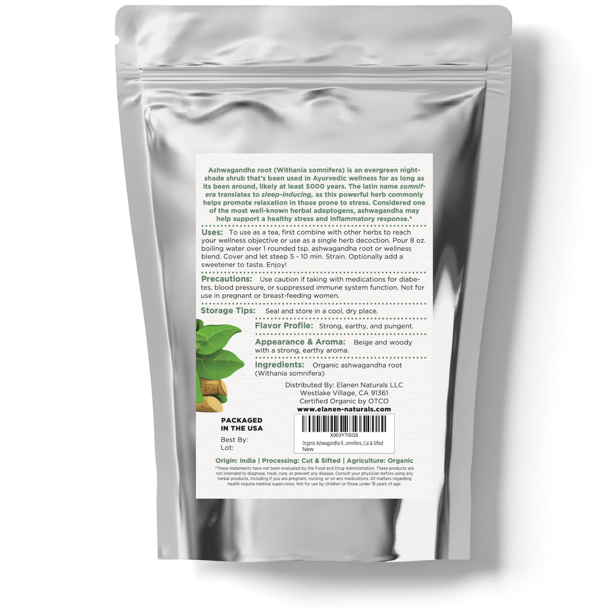 Elanen Naturals facility in Southern California follows GMP HACCP standards.