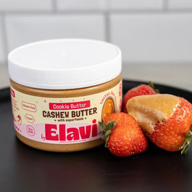 ELAVI Keto Cashew Butter with berries, natural low sugar indulgence