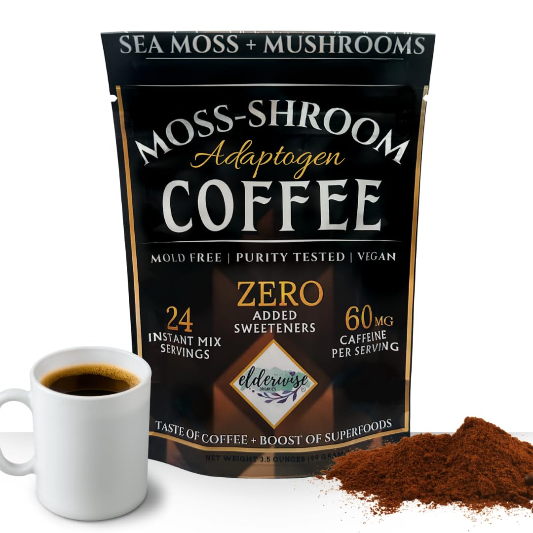 Fair Trade label on Elderwise Coffee packaging.