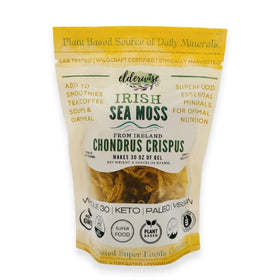Elderwise Irish Sea Moss golden gel-pour ready for smoothies and nutrients